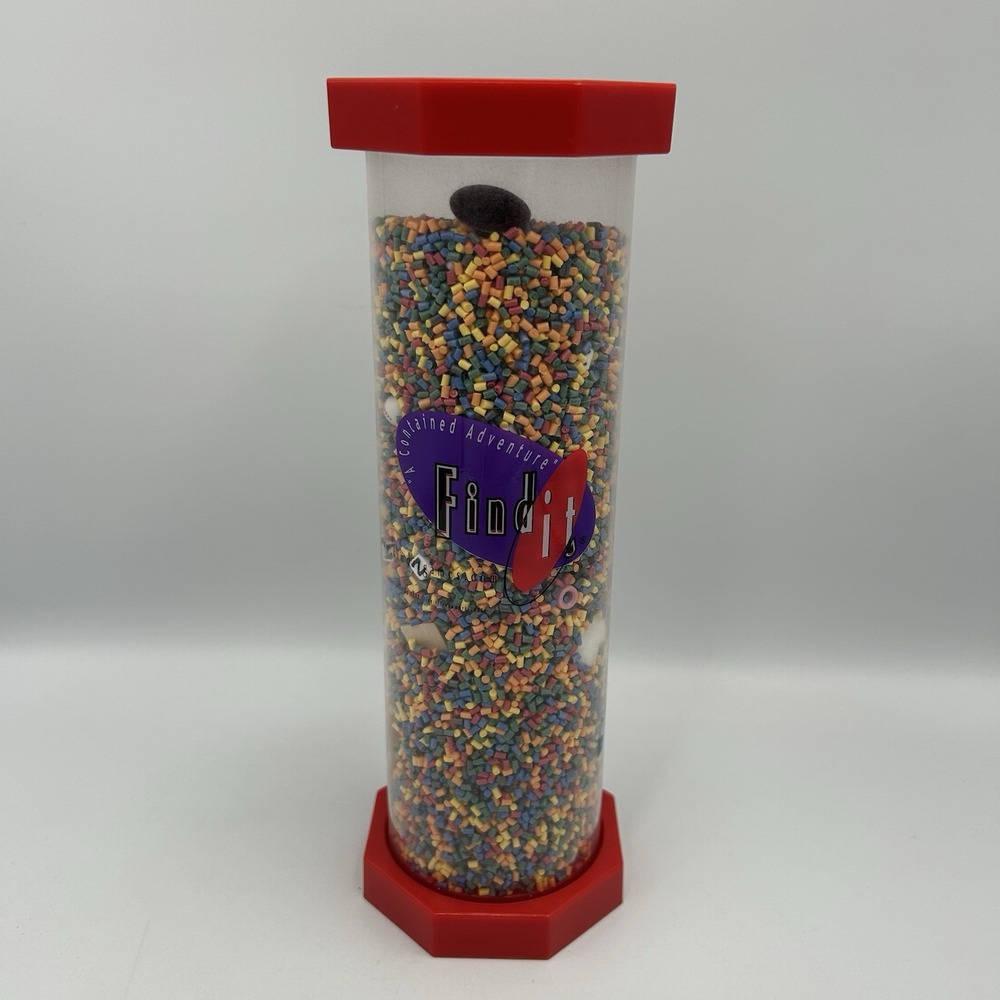 Find It A Contained Adventure Sensory Game In A Tube Red Calming Toy